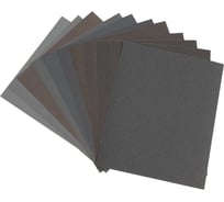 Набор водостойкой наждачной бумаги 230x280мм,12шт. Gigant G-1022113