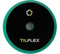 Круг полировочный с отверстием TILFLEX 150 мм, зеленый, жесткий, толщина 25 мм TL56