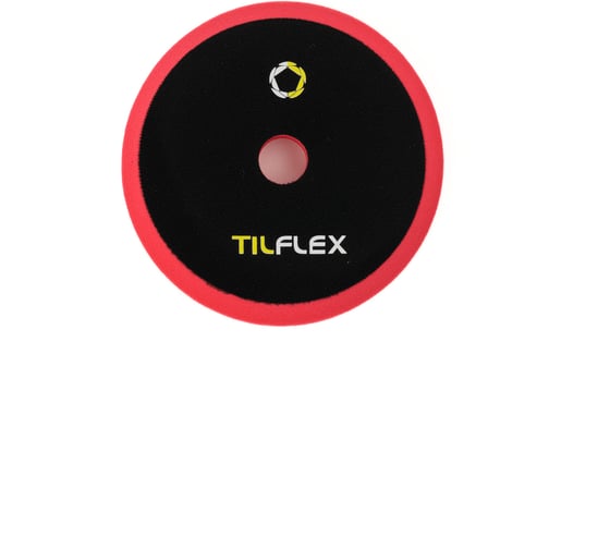 Круг полировочный с отверстием TILFLEX 150 мм, розовый, ультра мягкий, толщина 25 мм TL60 1