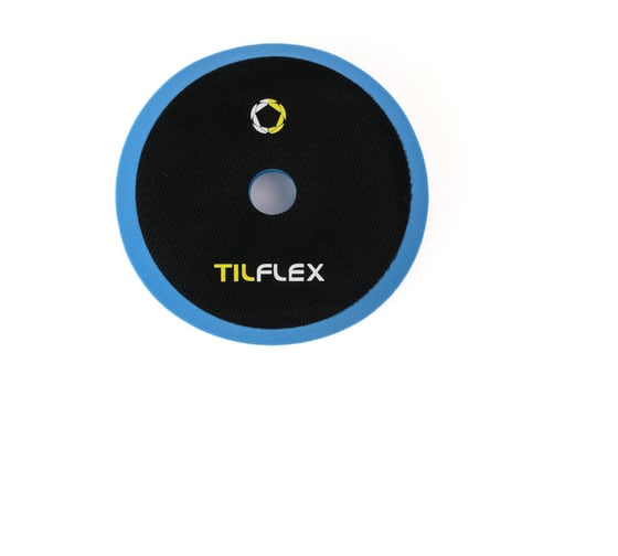 Круг полировочный с отверстием TILFLEX 150 мм, голубой, мягкий, толщина 25 мм TL59 1