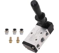 Пневматический ручной клапан с ручным управлением ООО СЗЦМ 4H210-08 00-00004626