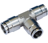 Фитинг цанговый BlackWeld MPUT8 тройник 8 мм металлический 6302bw