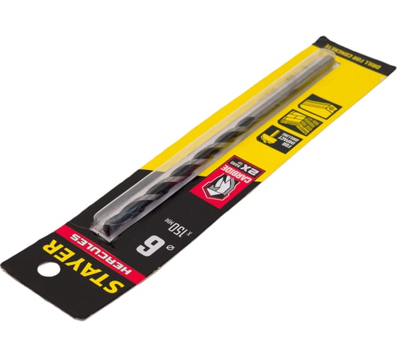 Сверло по бетону Professional Hercules (6х150 мм) STAYER 2915-150-06_z01