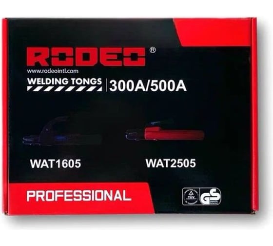 Электрододержатель сварочный медный с кабелем RODEO WAT1605