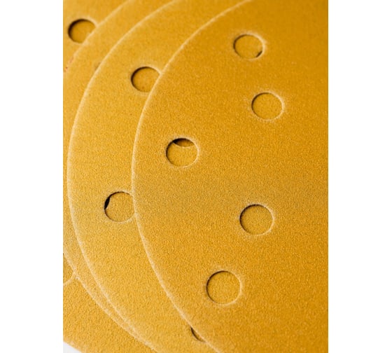 Абразивный круг TILFLEX  150 mm P040 15 отверстий на липучке (10 шт. в коробке) TL64-040/10