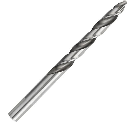 Сверло по металлу шлифованное D.BOR STEP HSS-G, DIN 338 9.0х81/125 мм, 1 шт D-TDS-338-HSS-090-01