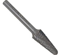 Бор-фреза PROTON твердосплавная сфероконическая 12x6х28x45R, тип L, (D 12 хв.6) УТ-00000792