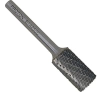 Бор-фреза PROTON твердосплавная цилиндрическая с торцевыми зубьями 14x6х25x45R, тип B, (D 14 хв.6) УТ-00000756