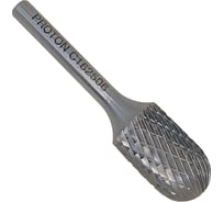 Бор-фреза PROTON твердосплавная сфероцилиндрическая 16x6х25x45R, тип C, (D 16 хв.6) УТ-00000740