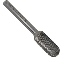 Бор-фреза PROTON твердосплавная сфероцилиндрическая 12x6х25x45R, тип C, (D 12 хв.6) УТ-00000742