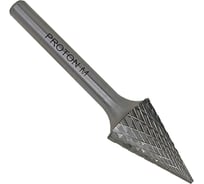 Борфреза твердосплавная коническая PROTON 30° d16х6х25х45R, тип M, (D 16 хв.6) УТ-00000774