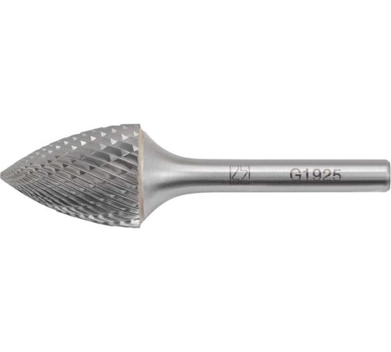 Борфреза SDW TOOLS G192506, сфероконическая с заостренным концом, двойная насечка ВК8 cu00372