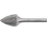 Борфреза SDW TOOLS G192506, сфероконическая с заостренным концом, двойная насечка ВК8 cu00372 2