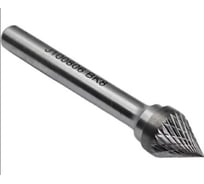 Борфреза SDW TOOLS J100806, коническая 60, двойная насечка ВК8 cu00377