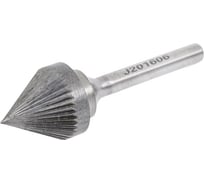 Борфреза SDW TOOLS J201606, коническая 60, двойная насечка ВК8 cu00381