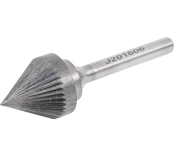 Борфреза SDW TOOLS J201606, коническая 60, двойная насечка ВК8 cu00381 1