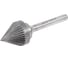 Борфреза SDW TOOLS J201606, коническая 60, двойная насечка ВК8 cu00381 1
