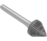 Борфреза SDW TOOLS J161306, коническая 60, двойная насечка ВК8 cu00380 1