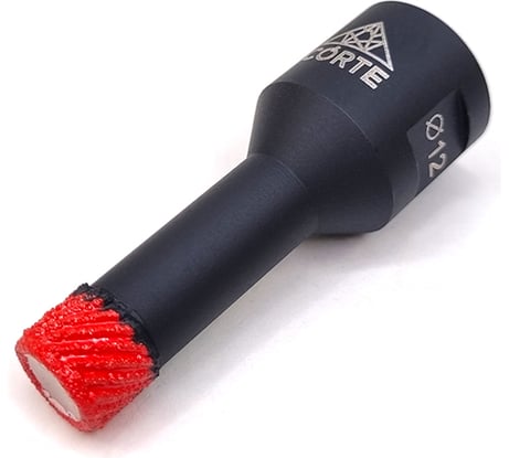 Коронка алмазная по керамограниту для УШМ CORTE ACCU BEST 12 мм, М14, быстрый рез ABB12