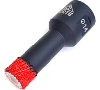 Коронка алмазная по керамограниту для УШМ CORTE ACCU BEST 14 мм, М14, быстрый рез ABB14