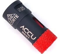 Коронка алмазная по керамограниту для УШМ CORTE ACCU BEST 25 мм, М14, быстрый рез ABB25