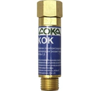 Клапан огнепреградительный на резак/горелку кислородный Дока КОК М16x1,5 DK.1430.07481