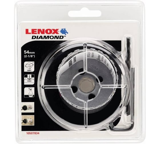 Коронка с алмазными сегментами 54 мм Lenox 10507834