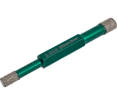 Алмазное сверло-коронка, двухстороннее D.BOR KERAMOGRANIT-DRY 6x8х80 мм D-KG-D-DDCD-0608