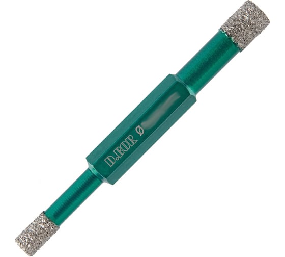 Алмазное сверло-коронка, двухстороннее D.BOR KERAMOGRANIT-DRY 6x8х80 мм D-KG-D-DDCD-0608