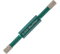 Алмазное сверло-коронка, двухстороннее D.BOR KERAMOGRANIT-DRY 6x6х80 мм D-KG-D-DDCD-0606