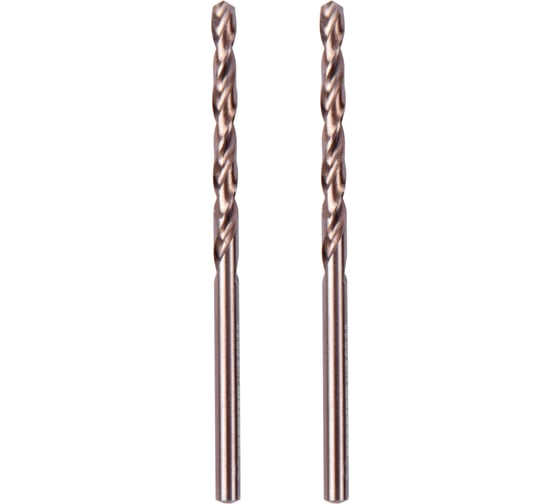 Сверло по металлу кобальтовое MONOGRAM HSS-Co, 3,3 мм, 2 шт 105-550