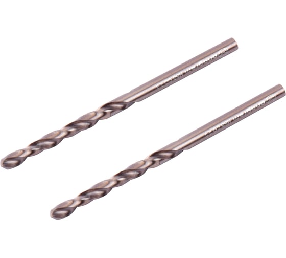 Сверло по металлу кобальтовое MONOGRAM HSS-Co, 3,3 мм, 2 шт 105-550