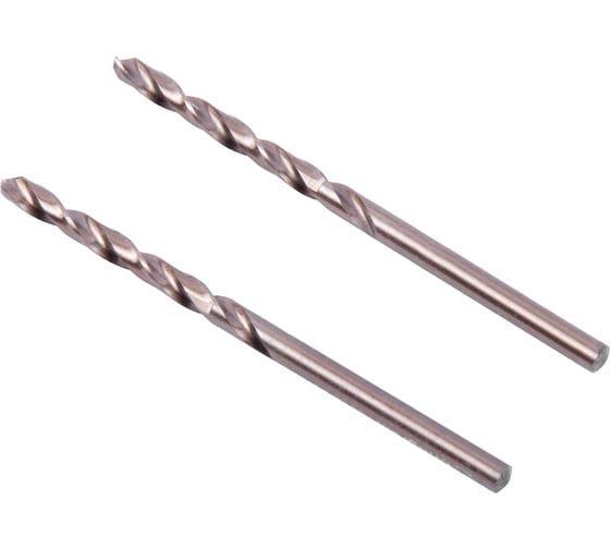 Сверло по металлу кобальтовое MONOGRAM HSS-Co, 3,3 мм, 2 шт 105-550