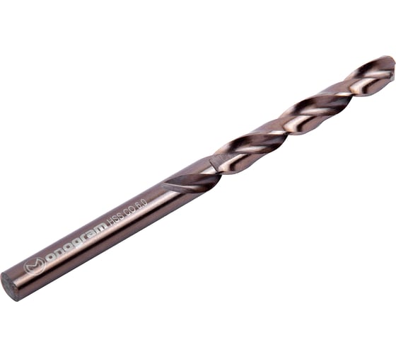 Сверло по металлу кобальтовое MONOGRAM HSS-Co, 6,0 мм 105-635