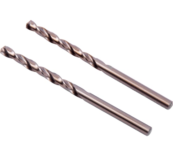 Сверло по металлу кобальтовое MONOGRAM HSS-Co, 4,5 мм, 2 шт 105-598