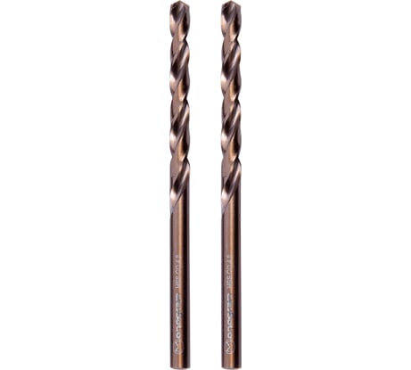 Сверло по металлу кобальтовое MONOGRAM HSS-Co, 4,8 мм, 2 шт 105-604