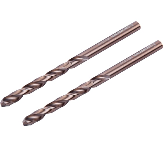 Сверло по металлу кобальтовое MONOGRAM HSS-Co, 4,8 мм, 2 шт 105-604