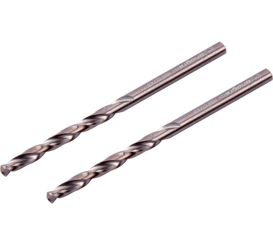 Сверло по металлу кобальтовое MONOGRAM HSS-Co, 4,0 мм, 2 шт 105-574
