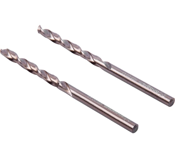 Сверло по металлу кобальтовое MONOGRAM HSS-Co, 4,0 мм, 2 шт 105-574