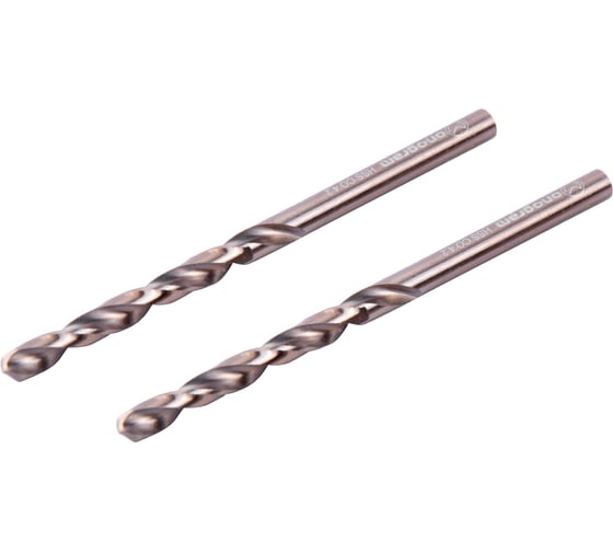 Сверло по металлу кобальтовое MONOGRAM HSS-Co, 4,2 мм, 2 шт 105-581