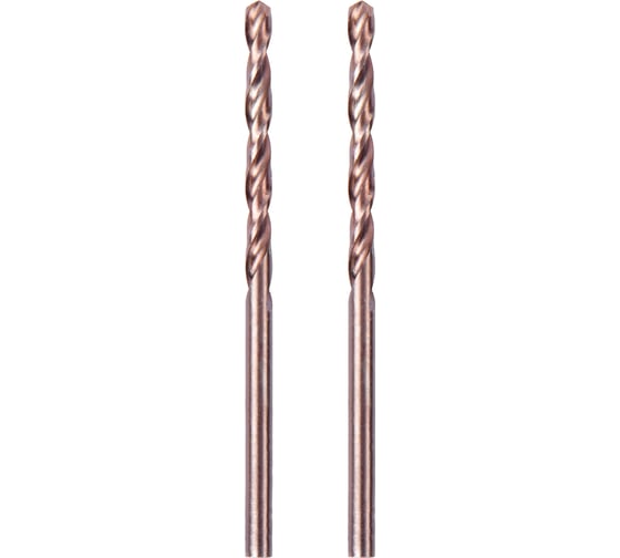 Сверло по металлу кобальтовое MONOGRAM HSS-Co, 3,0 мм, 2 шт 105-536