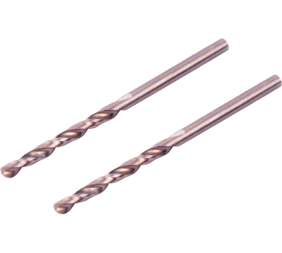 Сверло по металлу кобальтовое MONOGRAM HSS-Co, 3,0 мм, 2 шт 105-536