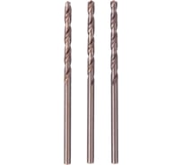 Сверло по металлу кобальтовое MONOGRAM HSS-Co, 2,5 мм, 3 шт 105-529
