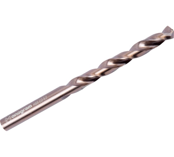 Сверло по металлу кобальтовое MONOGRAM HSS-Co, 8,0 мм 105-666