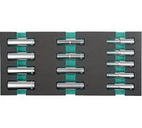 Набор головок длинных (1/2"; 10-22 мм) KAMASA TOOLS K 26073
