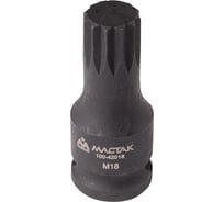 Торцевая насадка (1/2"; SPLINE; M18) для болта задней ступицы VAG МАСТАК 100-42018