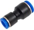 Фитинг-переходник для пластиковых трубок Forsage 10x8 мм F-SPG10-08(59396) 1