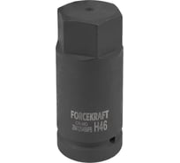 Головка-бита 6-гранная ударная Forcekraft 46 мм, 1DR FK-28412546MPB(59011)