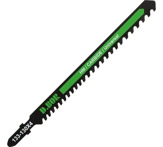 Пилка универсальная D.BOR 105/130х3.5-5 мм HM / CARBIDE / Universal (1 шт) D-133-130X4-01 1