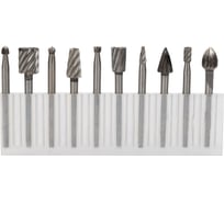 Набор фрез по дереву твердосплавные 10шт, 3мм Gigant GCMWS-10